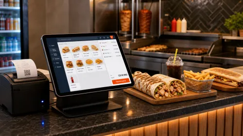 Snack avec CaisseWebApp POS